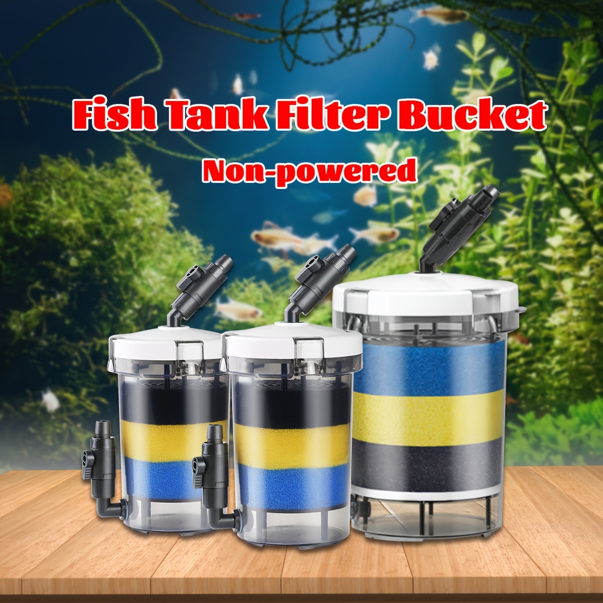 Marine Aquarium Kit - SUNSUN EW-602 EW-603 EW-604 Leiser Aquarium-Filtereimer
