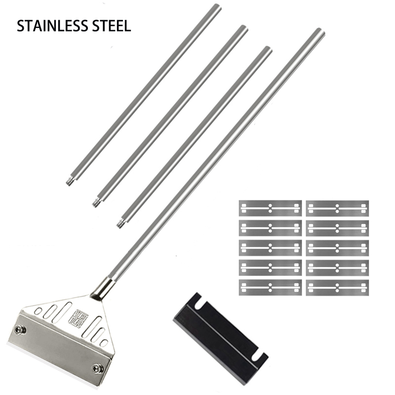Marine Aquarium Glass Scraper - Aquarium Algen Entferner Aluminium Legierung Edelstahl