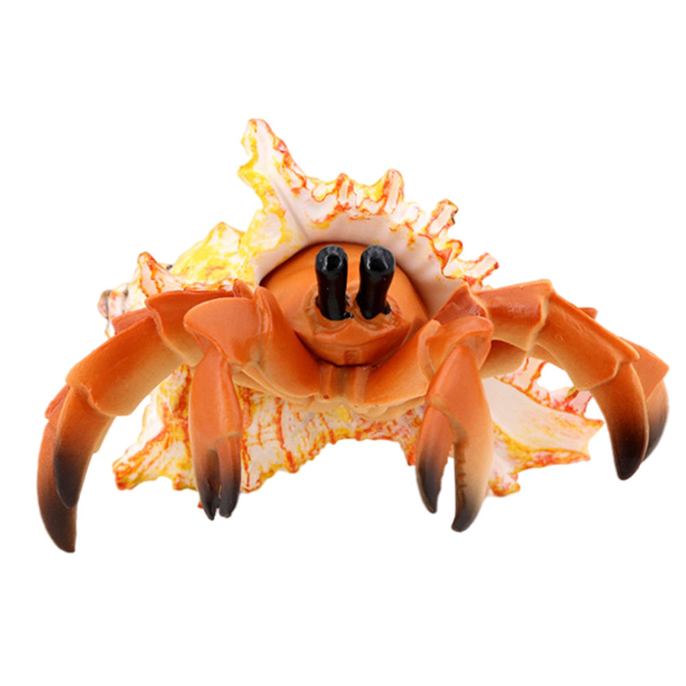 Marine Aquarium Hermit Crab - Simulierte Hermitkrabbe Pagurian Künstliche Dekoration für
