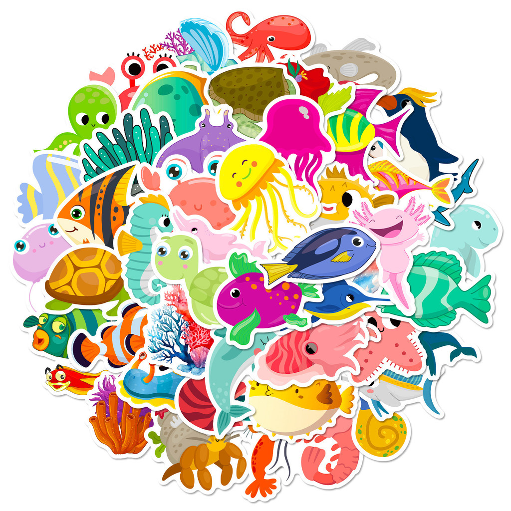 50 Stück Meereslebewesen-Aufkl – Marine Aquarium Design Bewertung und Preis
