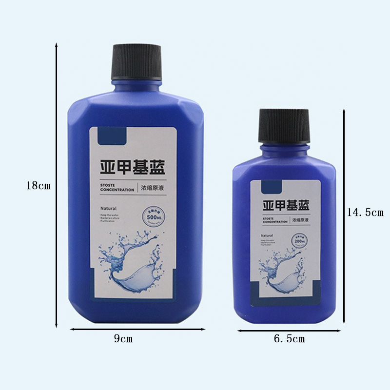 200 ml/500 ml blaues Methylenk – Marine Aquarium Bacteria Bewertung und Preis