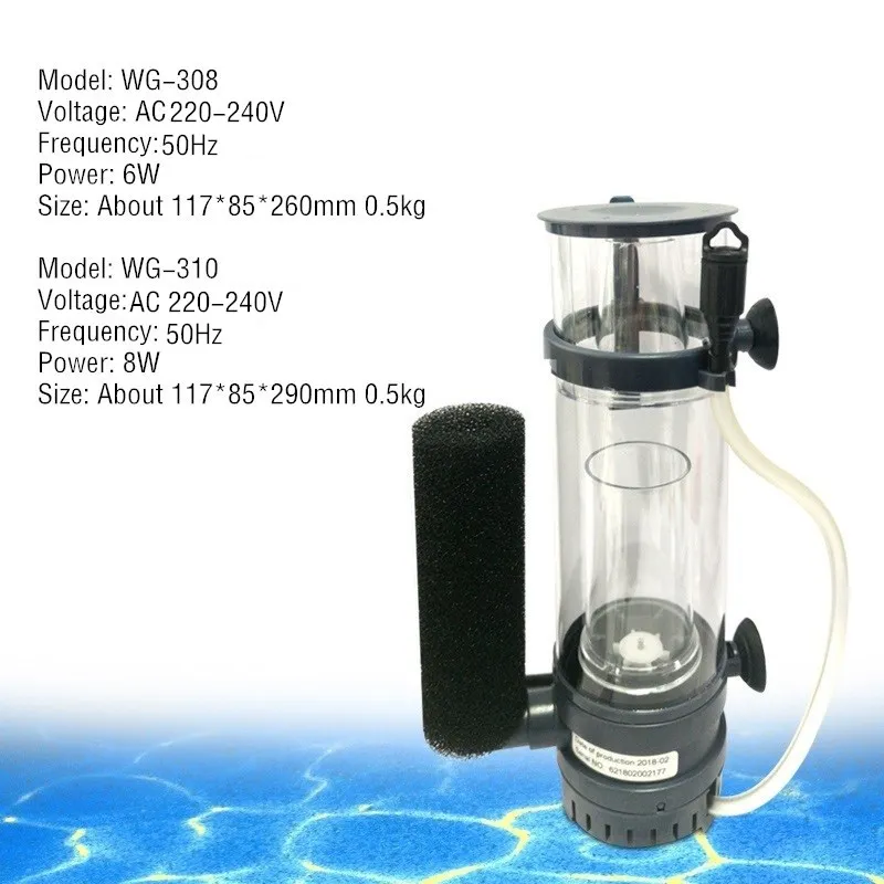 6W/8W BOYU Protein-Skimmer-Fil – Marine Aquarium Protein Skimmer Bewertung und Preis