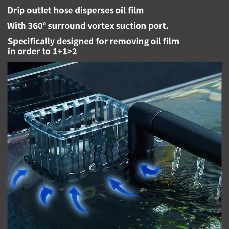 3W Aquarium Oberfläche Öl Skim – Marine Aquarium Protein Skimmer Bewertung und Preis