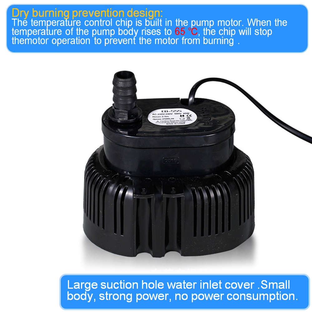 45/75w 2500-3000l/h Tauch wass – Marine Aquarium Temperature Bewertung und Preis