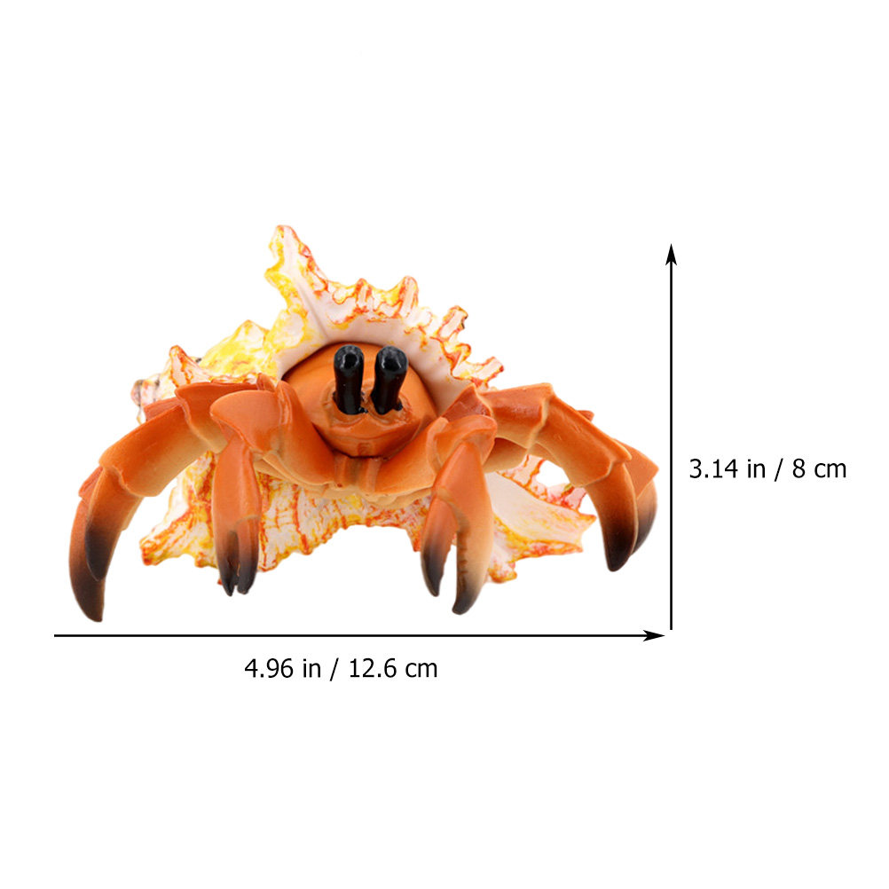 Simulierte Hermitkrabbe Paguri – Marine Aquarium Hermit Crab Bewertung und Preis