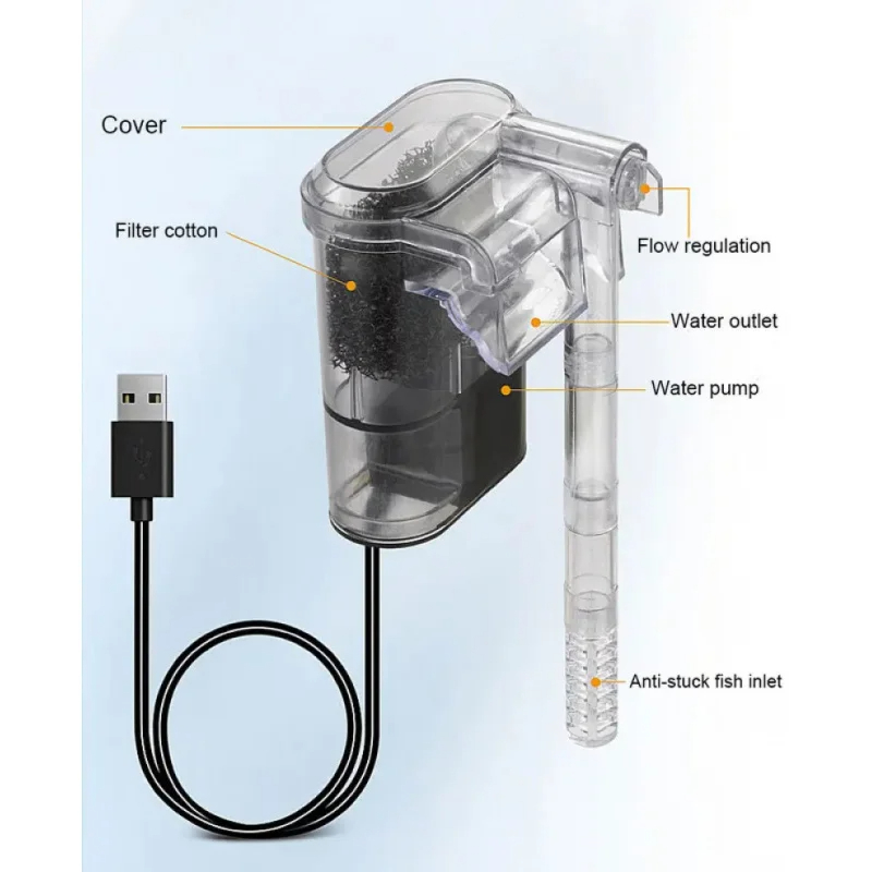 Neuer Hängefilter für Aquarien – Marine Aquarium Protein Skimmer Bewertung und Preis