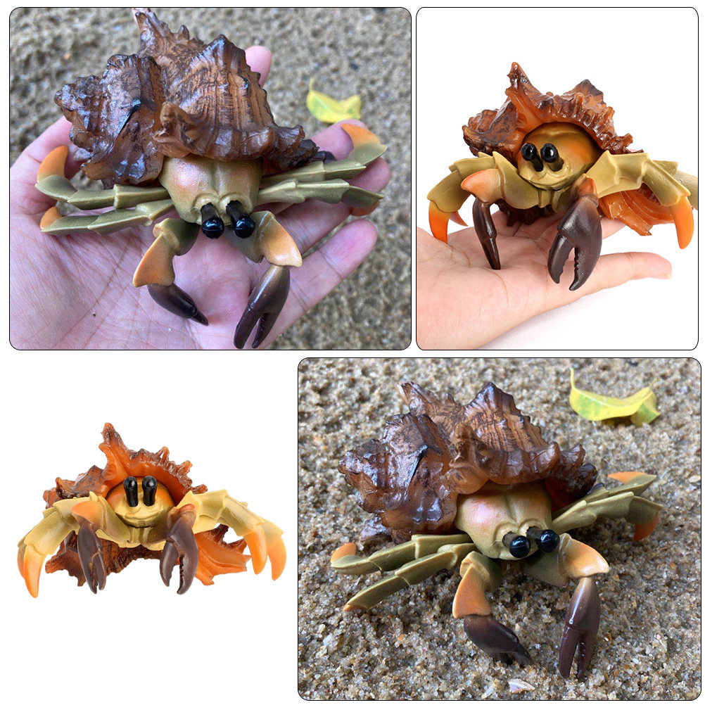 Realistische Plastik-Einsiedle – Marine Aquarium Hermit Crab Bewertung und Preis