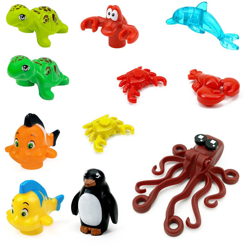 Marine Leben Tier MOC Baustein – Marine Aquarium Hermit Crab Bewertung und Preis